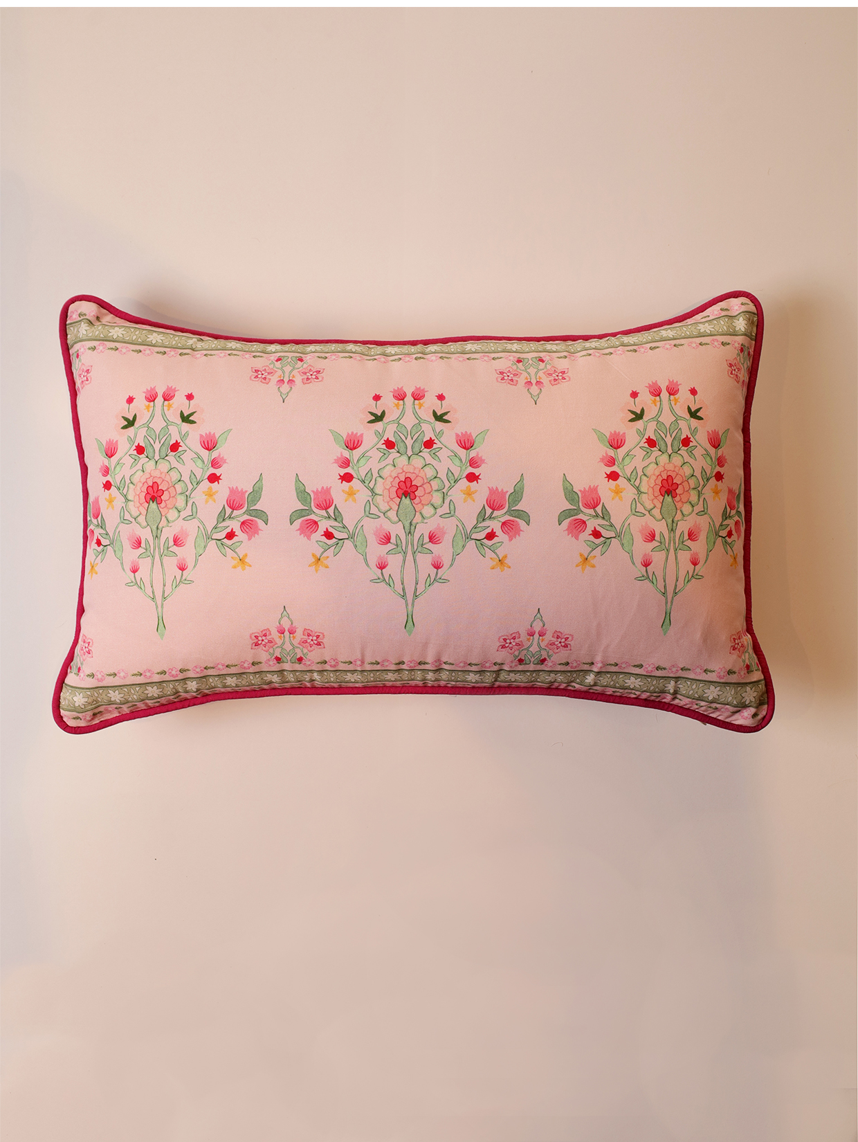 Pink Cotton Modal Cushion Cover (Set of 2)