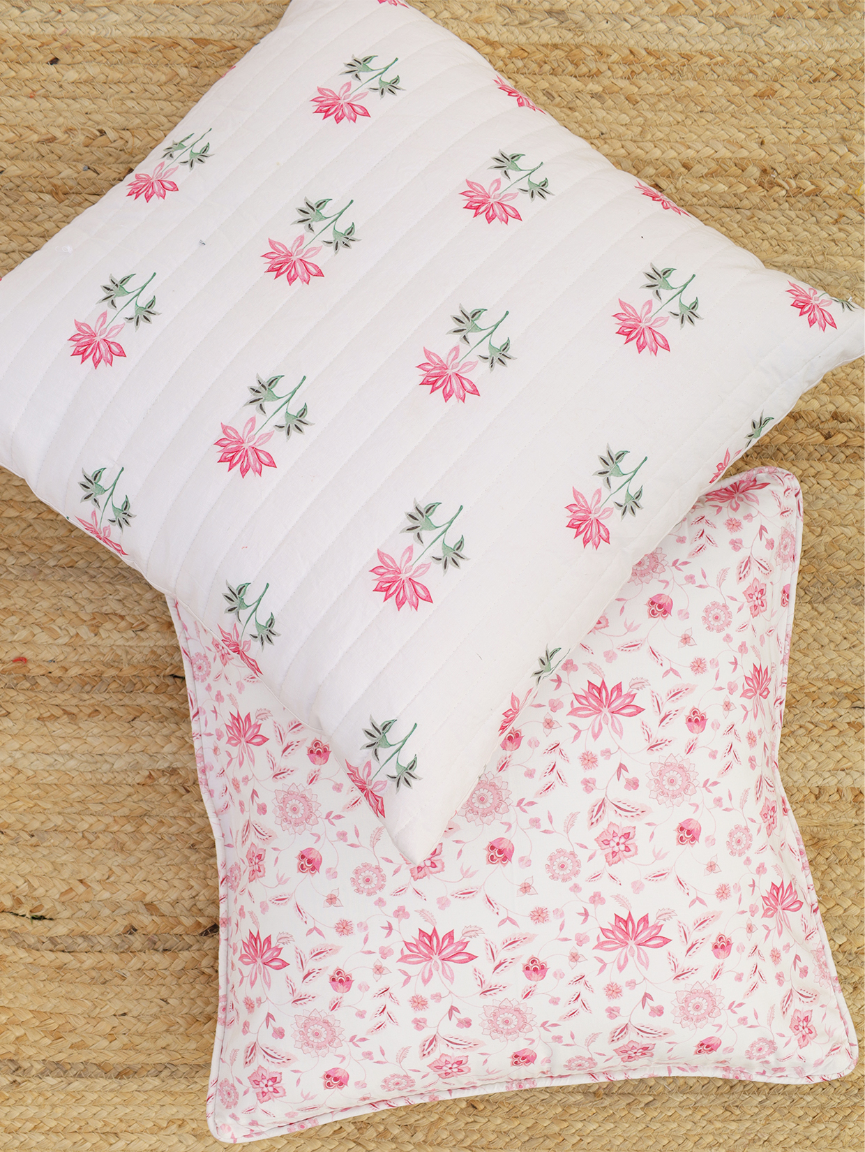 Cotton Percale Quilted Sham (Set of 2)