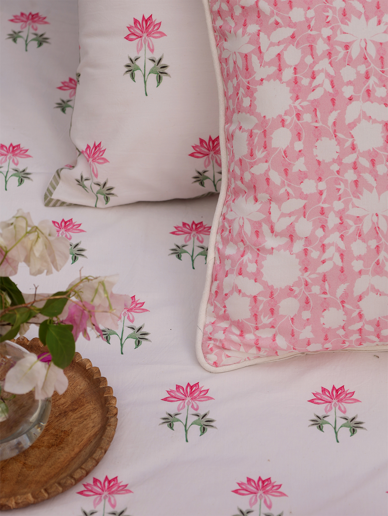 Zahra Percale Cushion Cover (Set of 2)